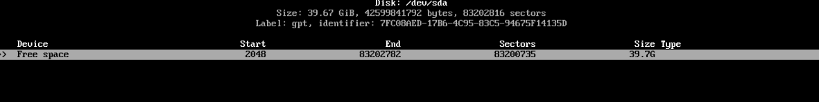 cfdisk